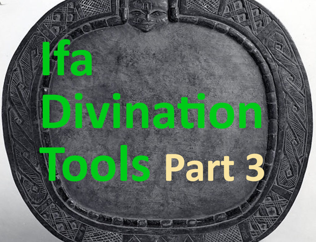 ifa divination tools opele ifa iroke ifa irukere oba